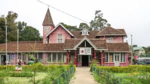 Posthuset i Nuwara Eliya er bygget i traditionel engelsk stil