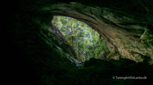 Ravana Cave i Ella, Sri Lanka er grotten hvor kongen af Lanka holdt prinsesse Sita fanget
